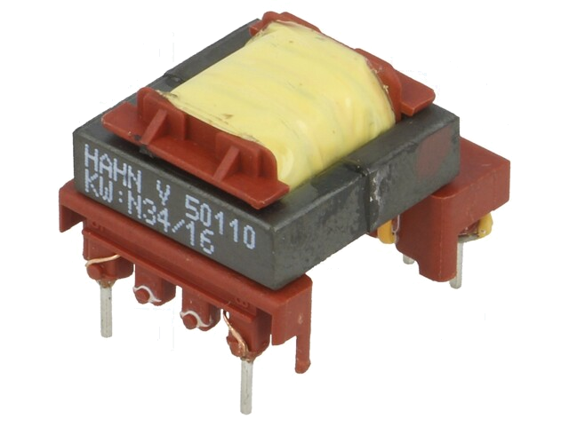 Transformator: pulstransformator; 3V; 3V; voedingseenheid; 7W Transformator: pulstransformator; 3V; 3V; voedingseenheid; 7W